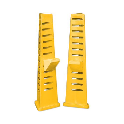 Tri-Jump Stand & Cup - Yellow (1pr)