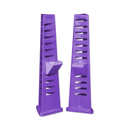 Tri Jump Stand & Cup - Purple (1pr)