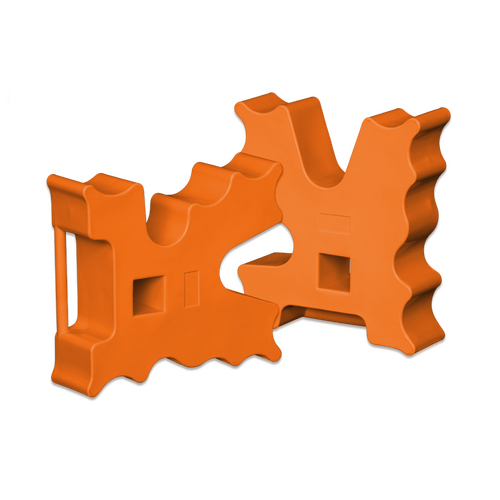 Cavaletti Jump Blocks - Orange (1pr)
