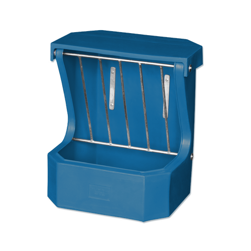 Hay Rack Feeder with Lid - Teal