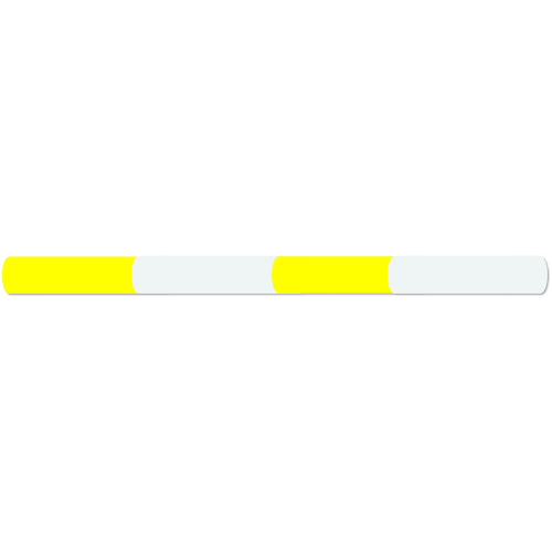 Jump Pole 2.4m long Natural & Yellow