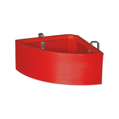 Corner Feeder, 45 litre - Red