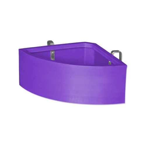 Corner Feeder, 45 litre - Purple