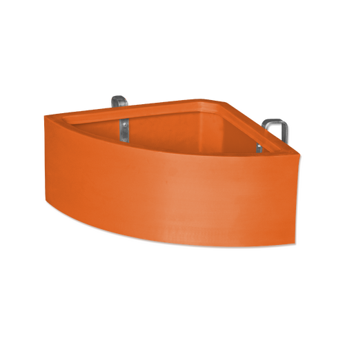 Corner Feeder, 45 litre - Orange
