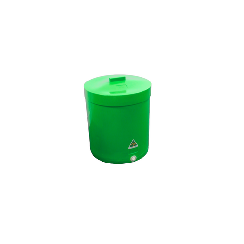 Feed Bin + Lid WITHOUT Inserts Green