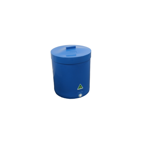 Feed Bin + Lid WITHOUT Inserts Blue