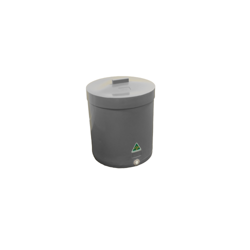 Feed Bin + Lid WITHOUT Inserts Grey