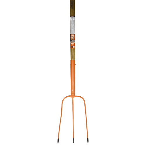 AgBoss Hay Fork - 3 Prong - Wooden Handle