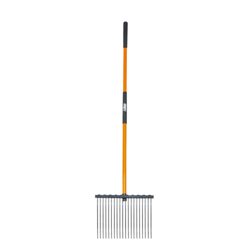 AgBoss 20 Tine Stable Rake Fibreglass Handle