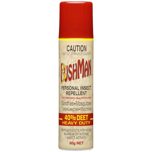 Bushman Heavy Duty Aerosol - 40% Deet (60g)