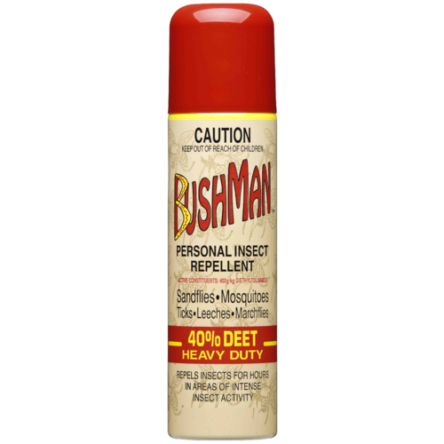 Bushman Heavy Duty Aerosol - 40% Deet (130g)
