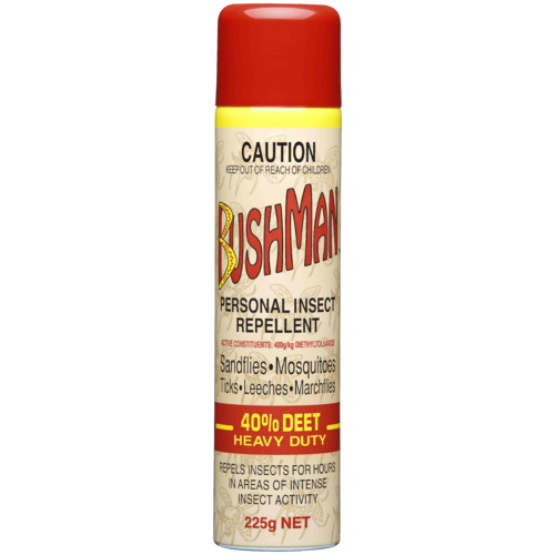 Bushman Heavy Duty Aerosol - 40% Deet (225g)