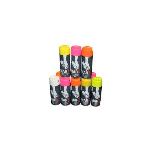 Marx Spot and Survey Spray Paint - Fluro Pink