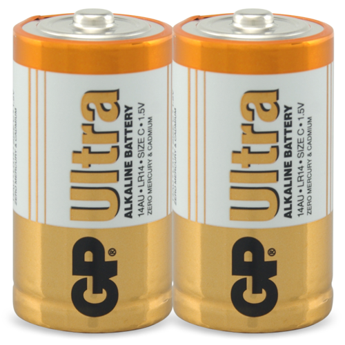 1.5V Ultra Alkaline C GP Brand - Bulk.