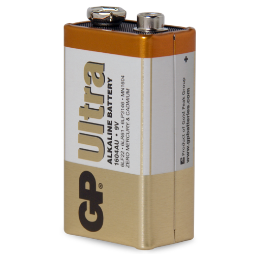 9V Ultra Alkaline GP Brand - Bulk.