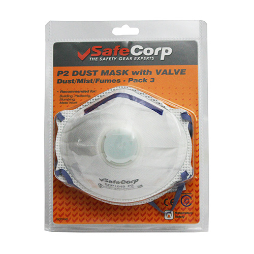 Safecorp Dust P2 3pk (with valve)
